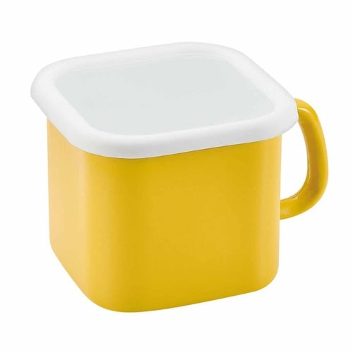 保存容器 プチッと IH対応 イエロー×2