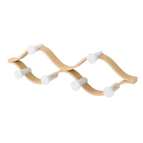 棚 壁 モンタージュ フック 6個付き ナチュラル