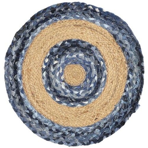 玄関マット ラウンド サークル×2