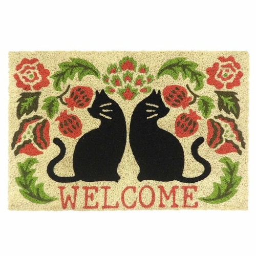 玄関マット 屋外 泥落とし ニャーベスク