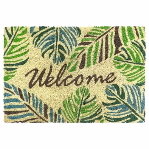 玄関マット 屋外兼用 コイヤー パラダイスリーフ