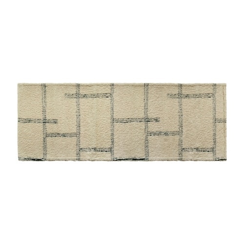 キッチンマット アイボリー×2