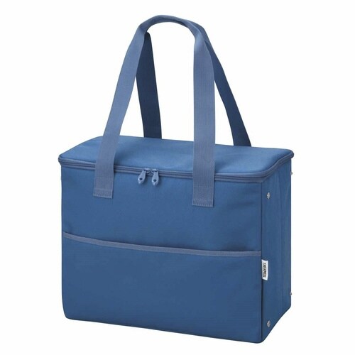 サーモス エコバッグ 保冷 ブルー