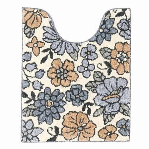 トイレマット シャーロット グレー