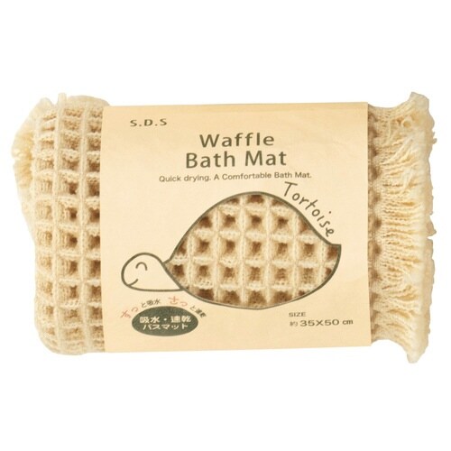 バスマット トータス2 35×50cm イエロー