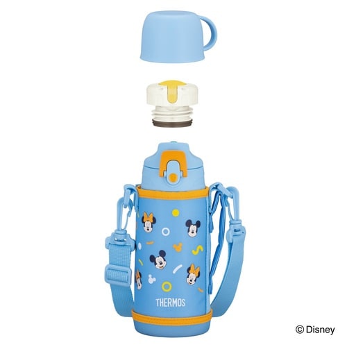 サーモス 水筒 600ml ブルーオレンジ