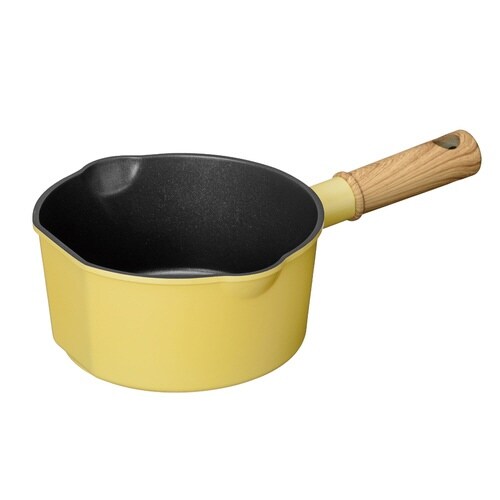 フライパン 16cm IH対応 ミモザイエロー