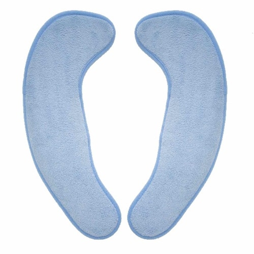 吸着便座シート らくらく便座クッション ブルー×2