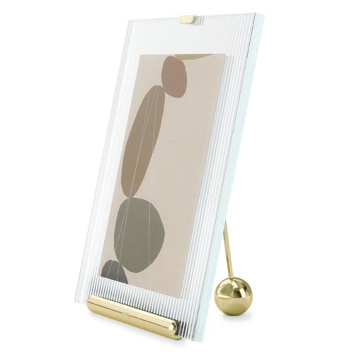 Umbra フルート フォトフレーム ゴールド