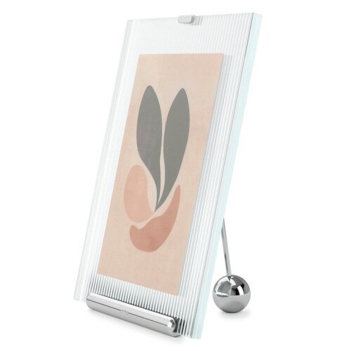 Umbra フルート フォトフレーム シルバー