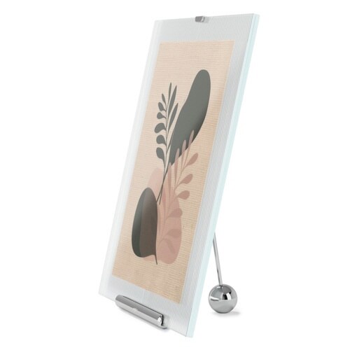 Umbra フルート フォトフレーム シルバー