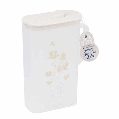 冷水ポット 2.0L クールスクエア スミレ