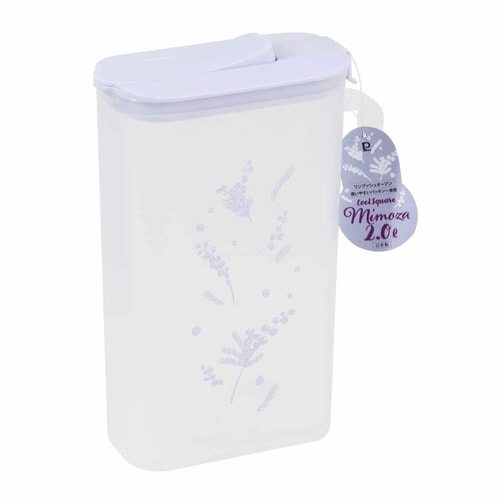 冷水ポット 2.0L クールスクエア ミモザ