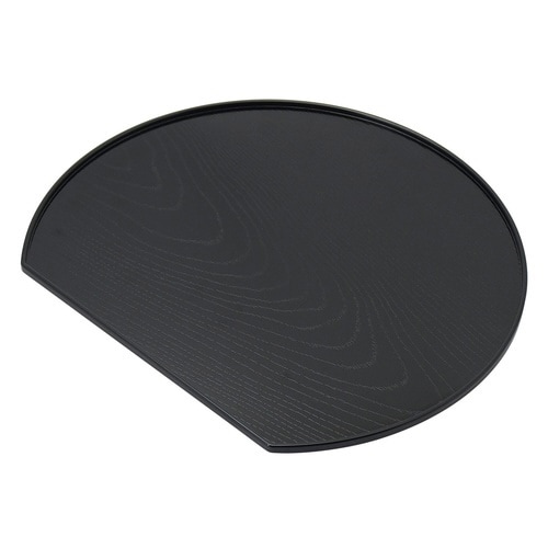 お盆 ノンスリップ 抗菌 半月盆