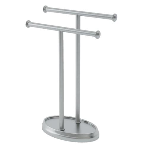 Umbra パーム ダブルタオルツリー ニッケル