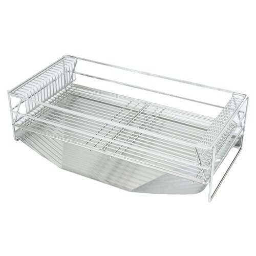 水切りラック enzo 水切りかごセット 排水式