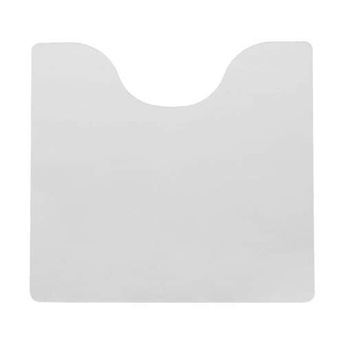 トイレマット 透明 約55×60cm PVC×2