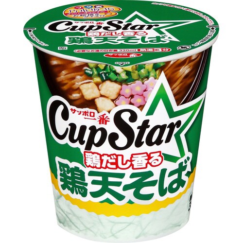 カップスター 鶏天そば 12食