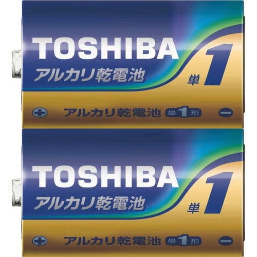 アルカリ乾電池 単1形 LR20L 2CP 2本入