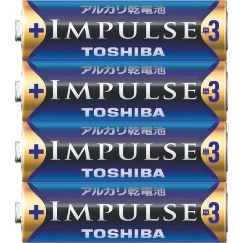 アルカリ乾電池 単3形 LR6H 4KP 4本入