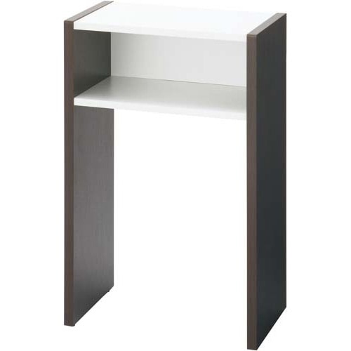 木製テレフォンテーブル ダーク2