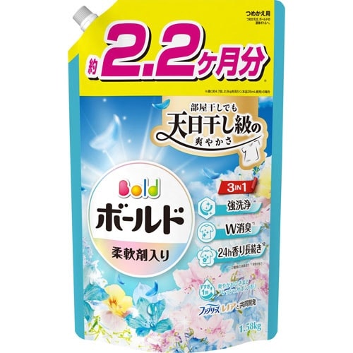 ボールドジェル Fフラワーサボン 替 1580g