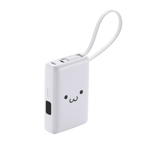 モバイルバッテリー 10000mAh しろちゃん
