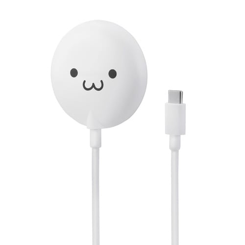 ワイヤレス充電器 磁石 Qi2 15W しろちゃん