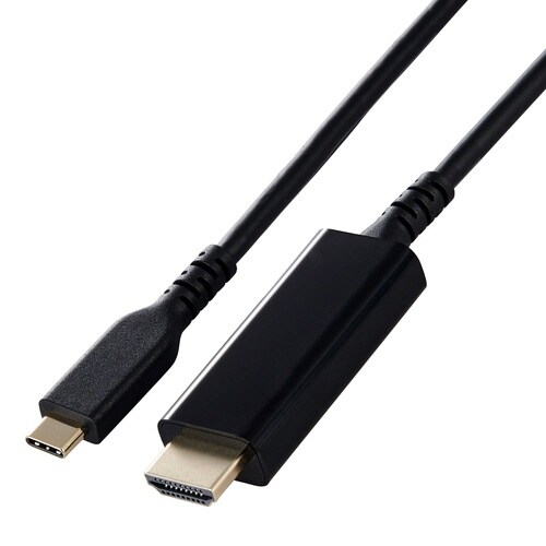 USB−C HDMI 高耐久変換ケーブル 3m 黒
