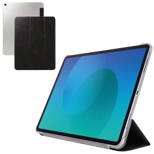 iPad Air ケース 13インチ フラップ 黒