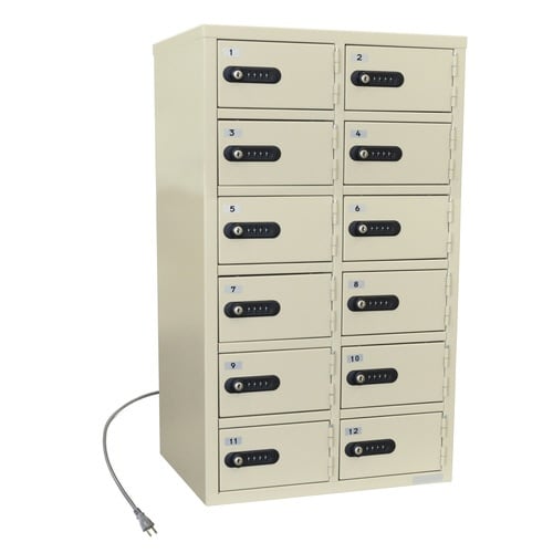 パーソナル充電ロッカー12人用 LK−312PSE