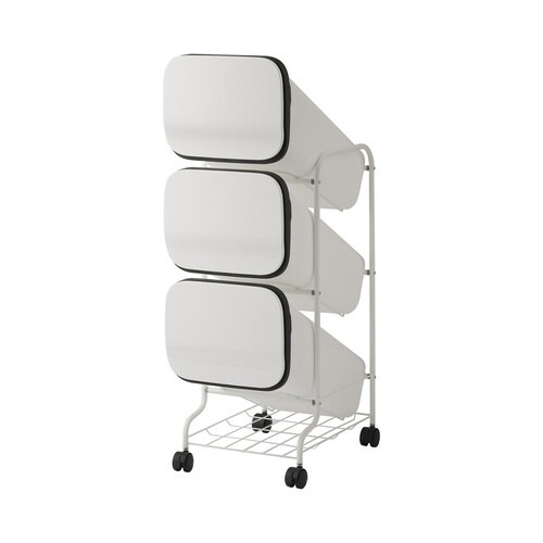 スムース スタンドダストボックス 3P ホワイト