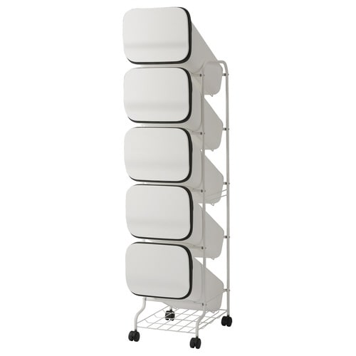 スムース スタンドダストボックス 5P ホワイト