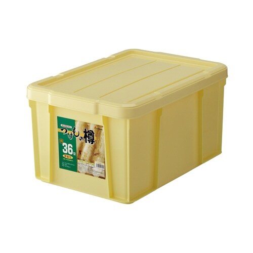 つけもの樽 角36型 アイボリー