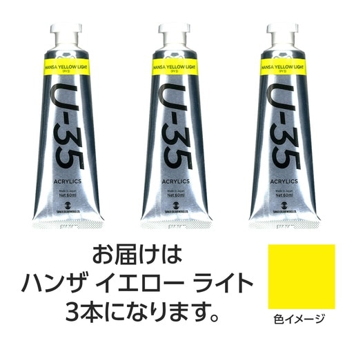 ターナーU35 ハンザイエローライト60ml 3個