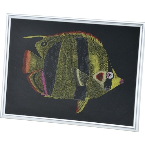 アクリル製アートガラス メタリックフレームセット大