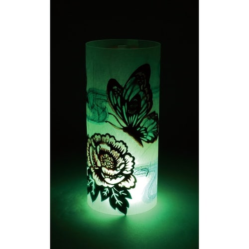 簡単和紙アート ゆらぎ灯付