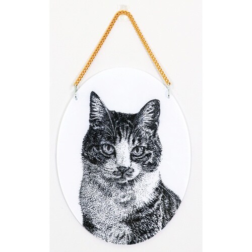 ペン付点描アートウォールボード