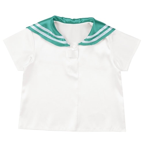 ソフトサテン セーラー服 C 緑
