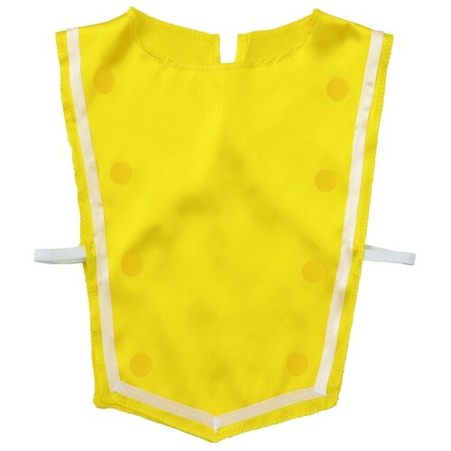 ソフトサテンマーチングトップ黄