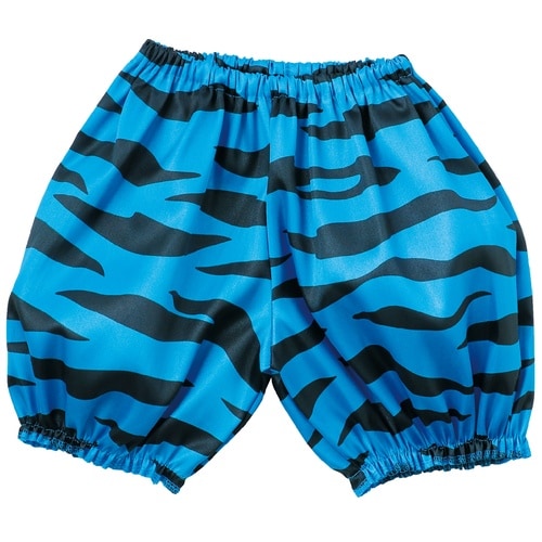 ソフトサテンおにのパンツ 青