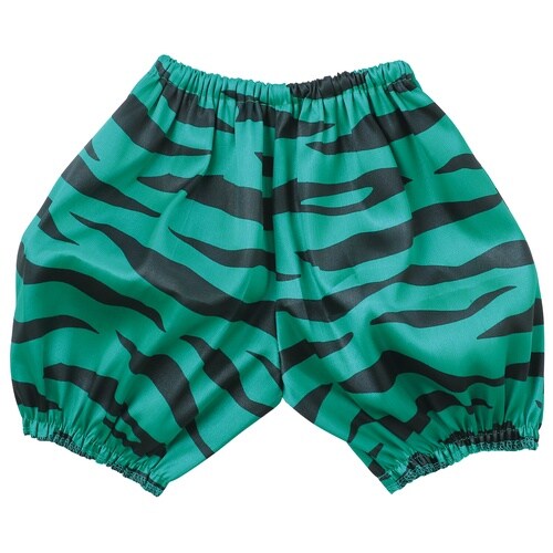 ソフトサテンおにのパンツ 緑