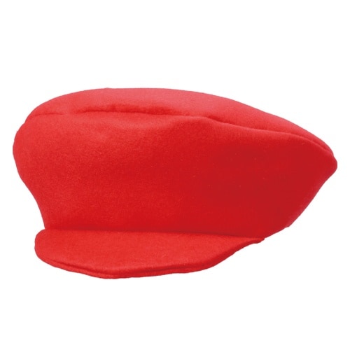 フェルトマリンキャップ 赤