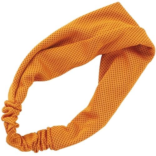 冷感ヘアバンド オレンジ