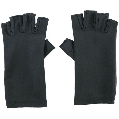 冷感手袋 ブラック