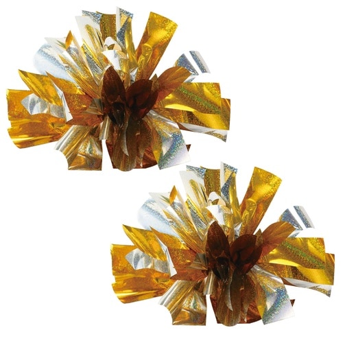 ハンドフリーチアポンポン ゴールドシルバー