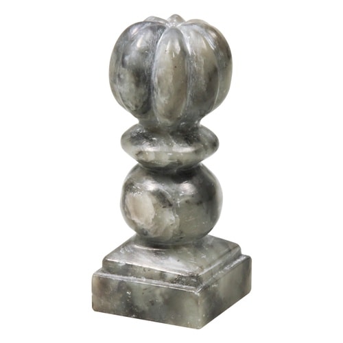 遼凍石セット(印刀・やすり付)30x30x70mm