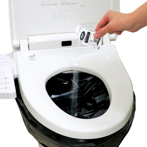 トイレストック(非常用トイレ)防臭袋付200回用