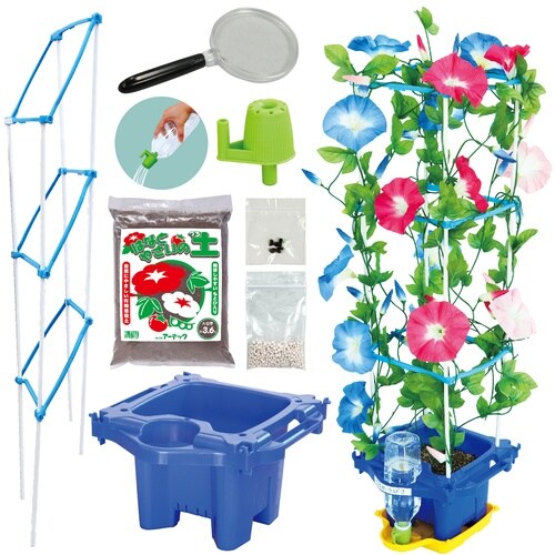 マルチラクラクあさがお虫めがね付Eセット