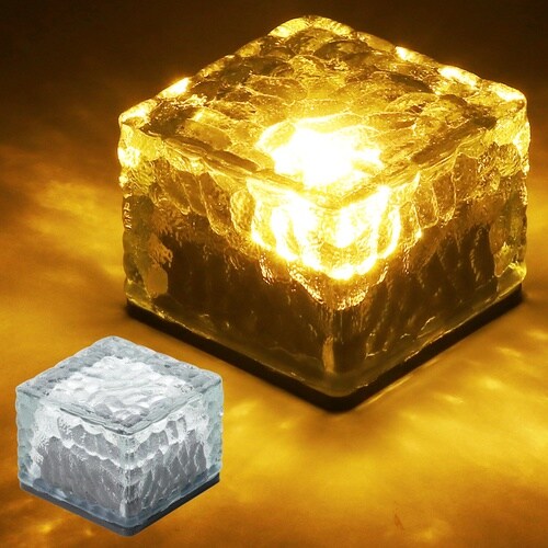 ソーラー充電式LEDガーデンライト 電球色